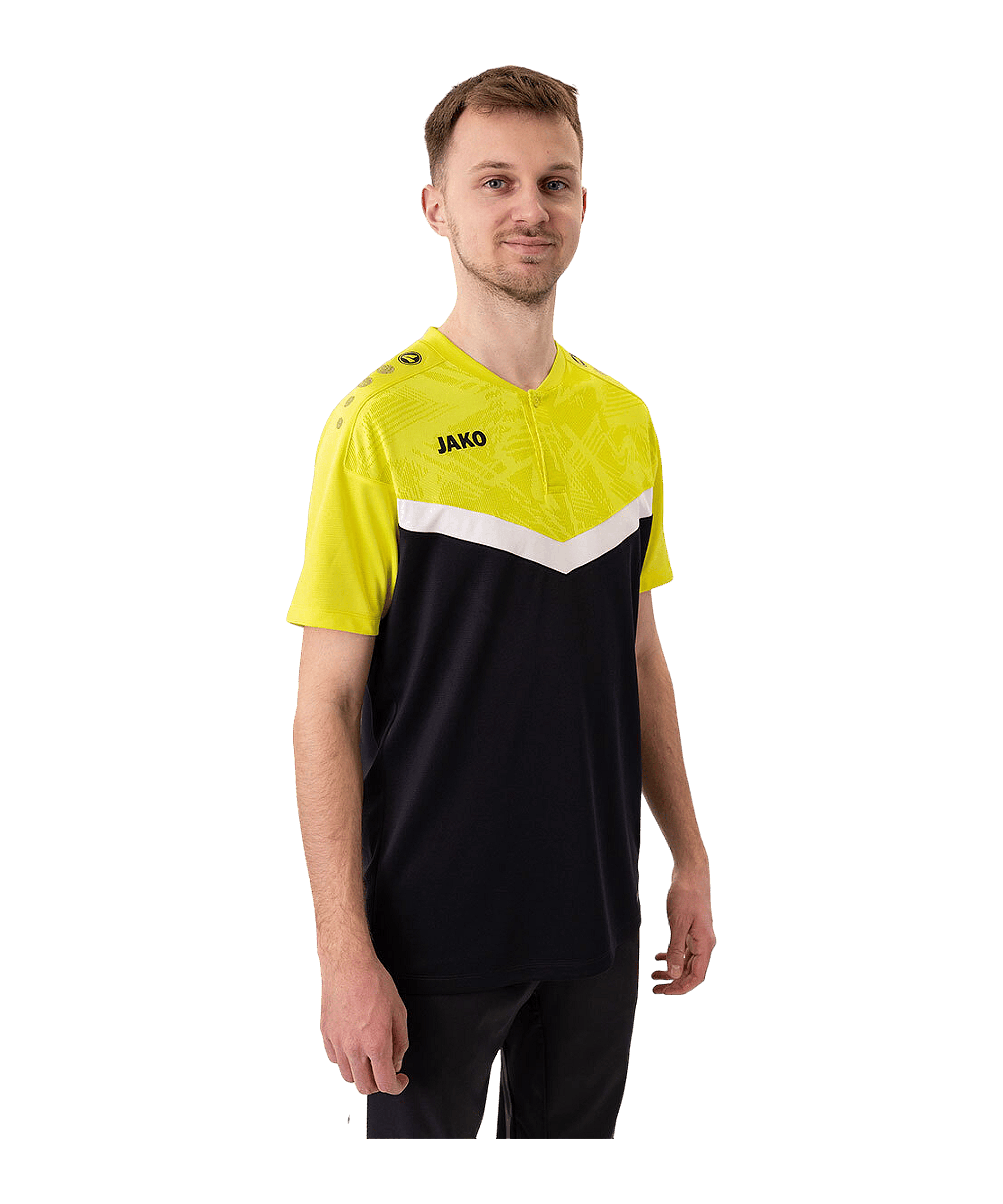 JAKO Iconic Polo Schwarz F808 - schwarz