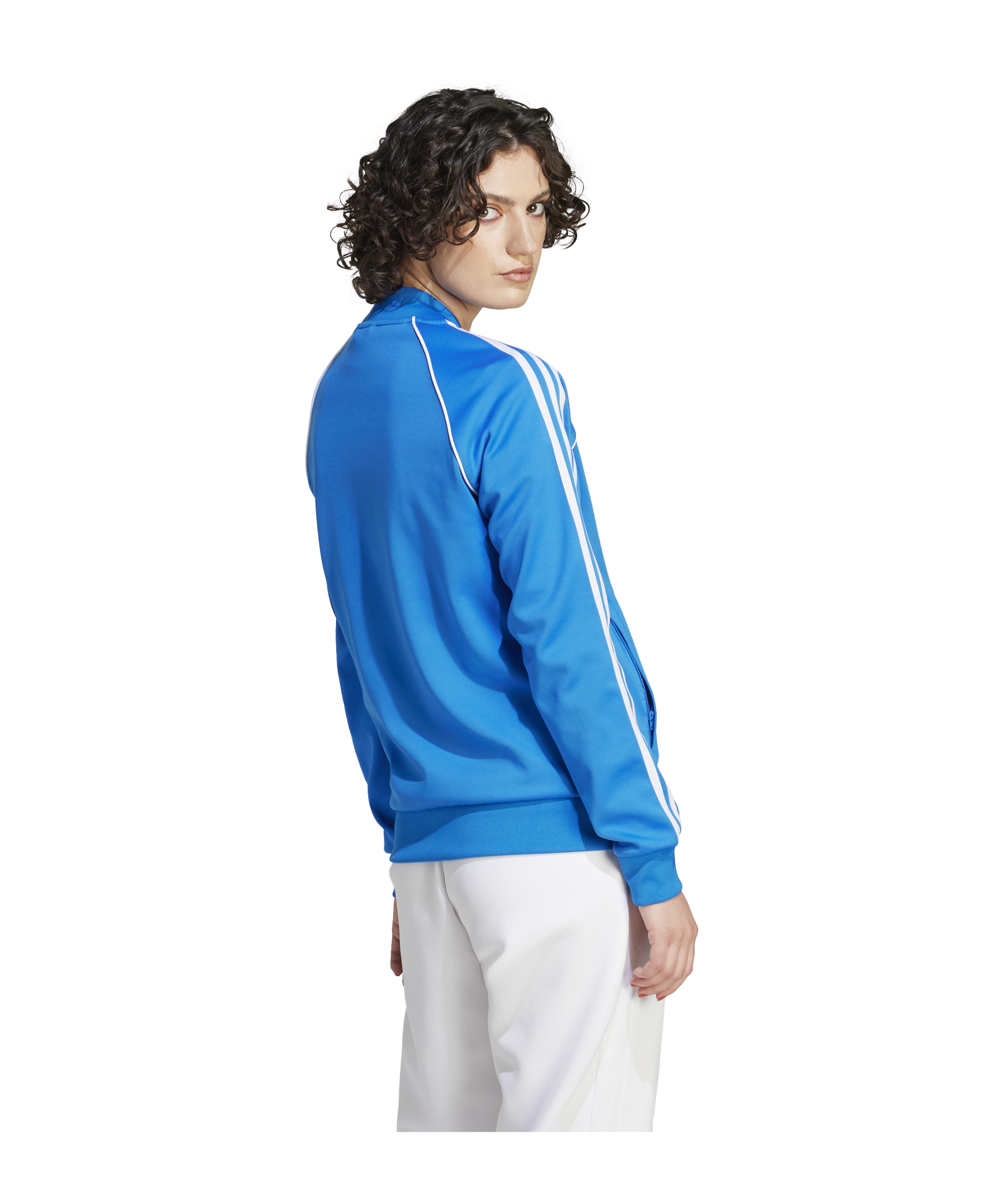 adidas Originals Adicolor Classic Track Top Damen Blau - blau