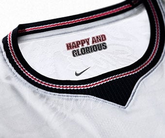 Custom Collar with HAPPY AND GLORIOUS printed inside