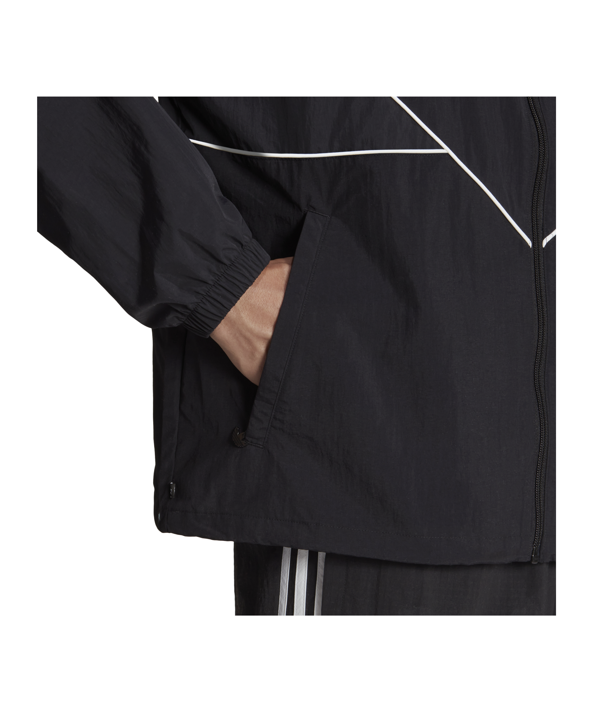 adidas Originals Adicolor Seasonal Archive Windbreaker Black - schwarz
