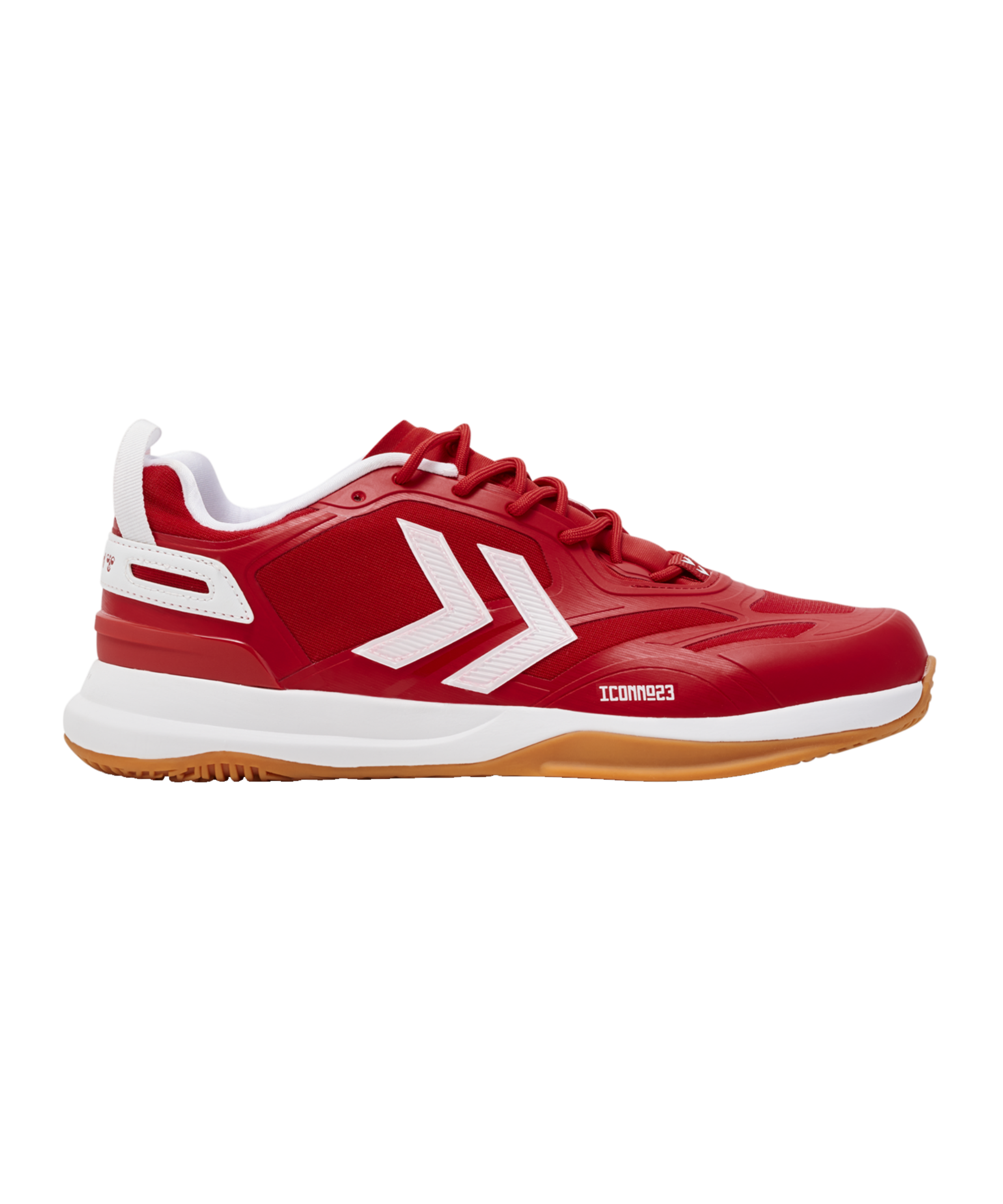 Hummel DAGAZ 2.0 Icon Hallenschuh Rot F4120 - weiss