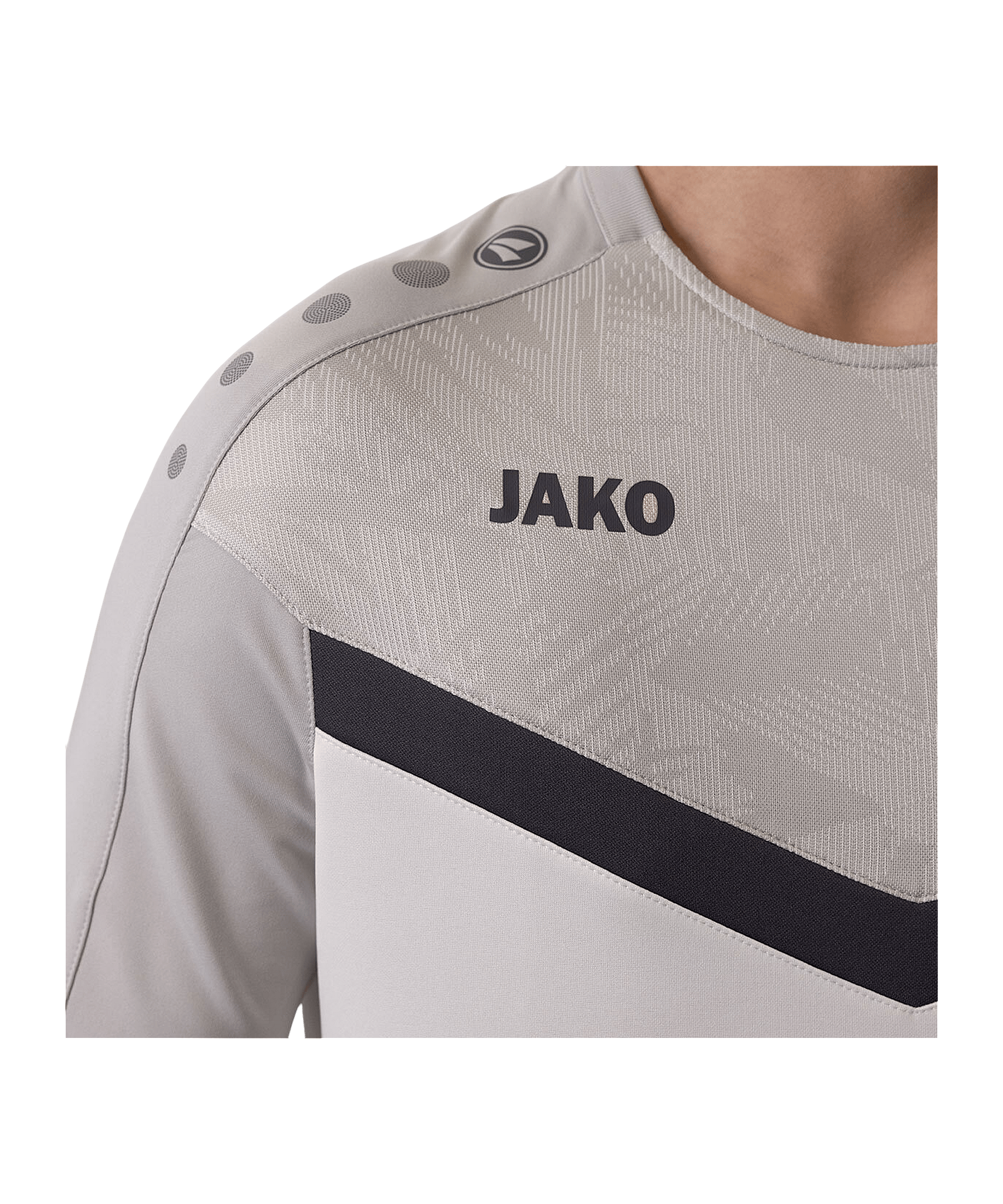 JAKO Iconic Sweatshirt Weiss F016 - weiss