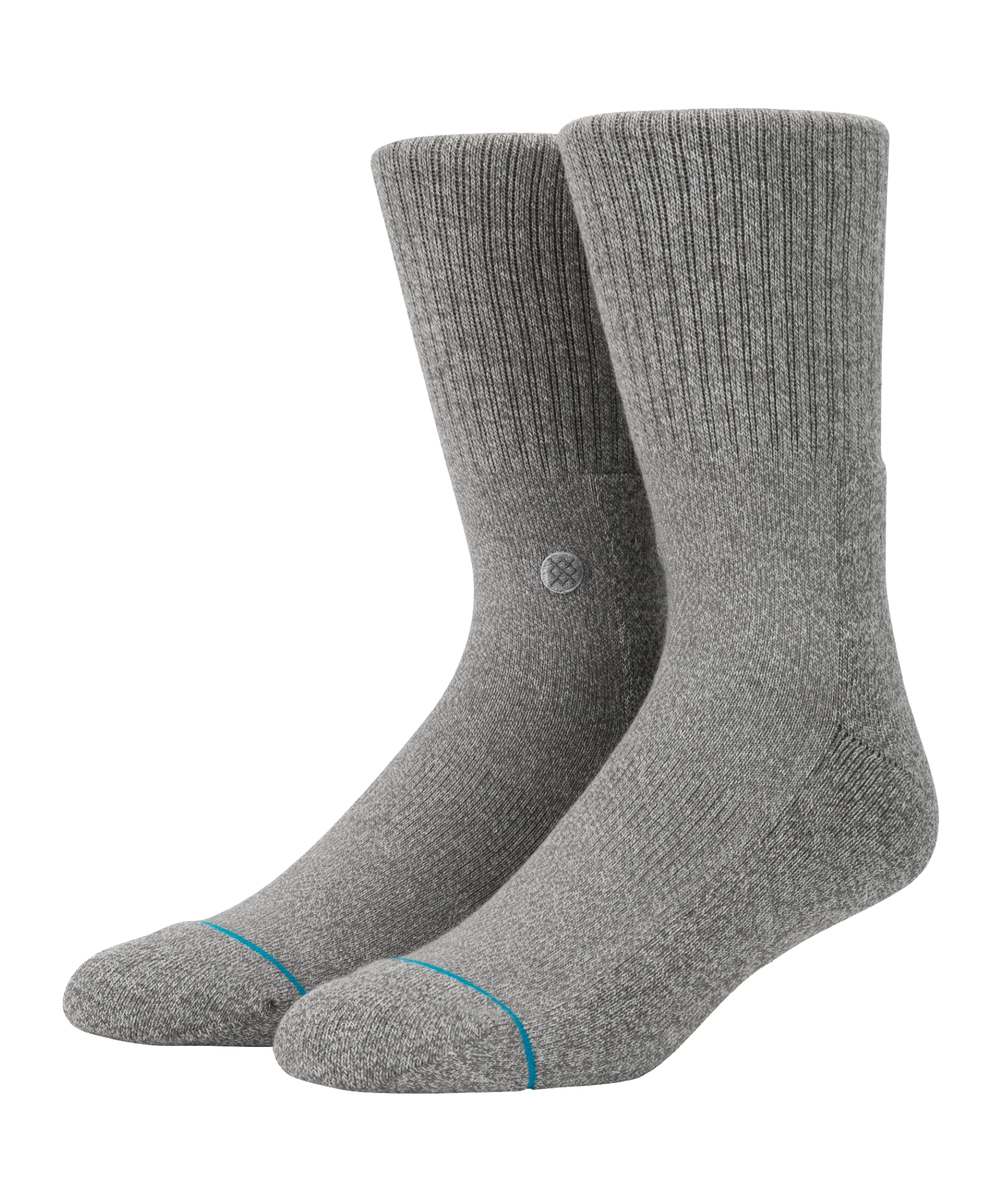 Stance Uncommon Solids Icon Socks 3er Pack Grau - grau