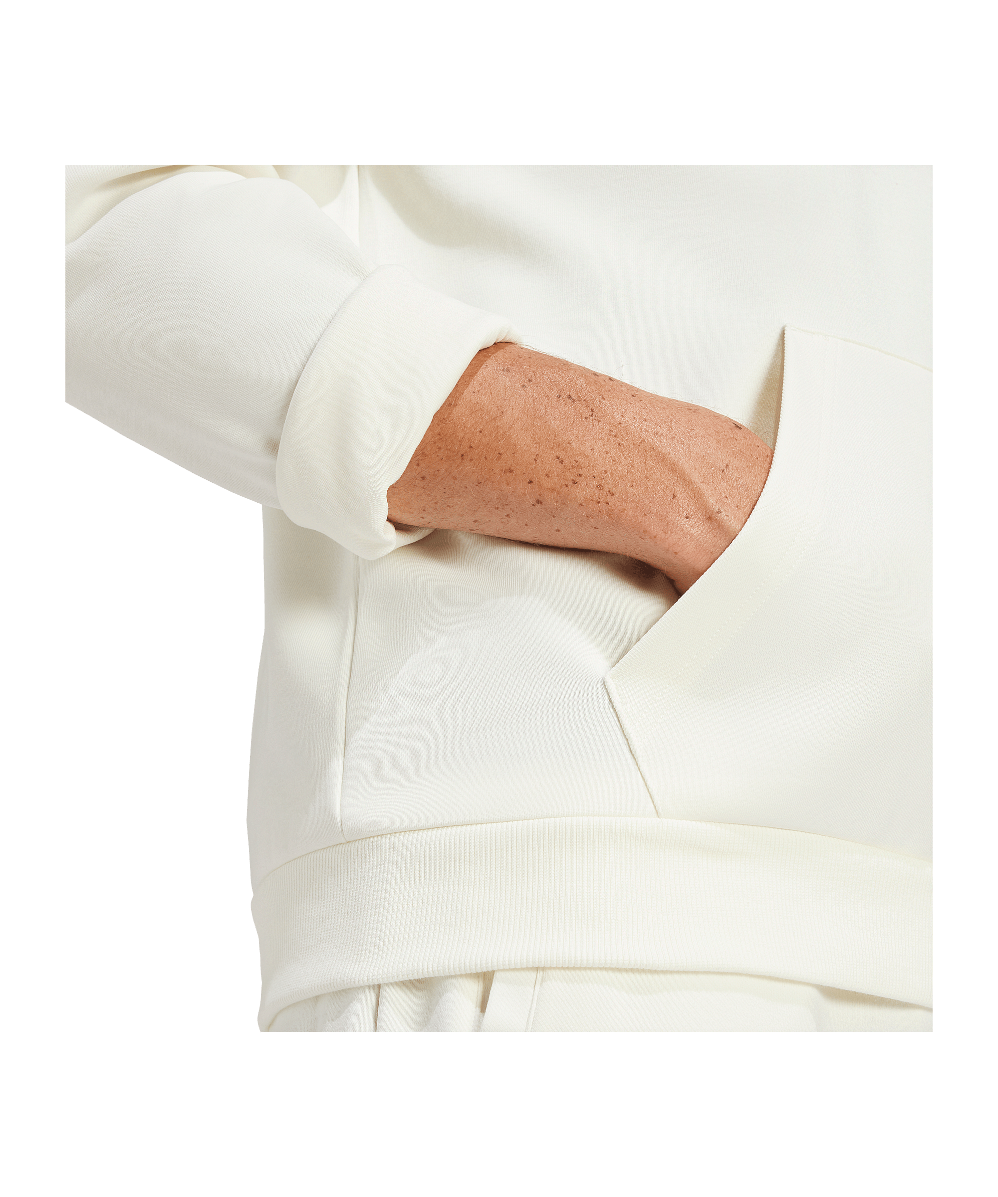 adidas Future Icons Badge Of Sport Hoody Weiß - weiss