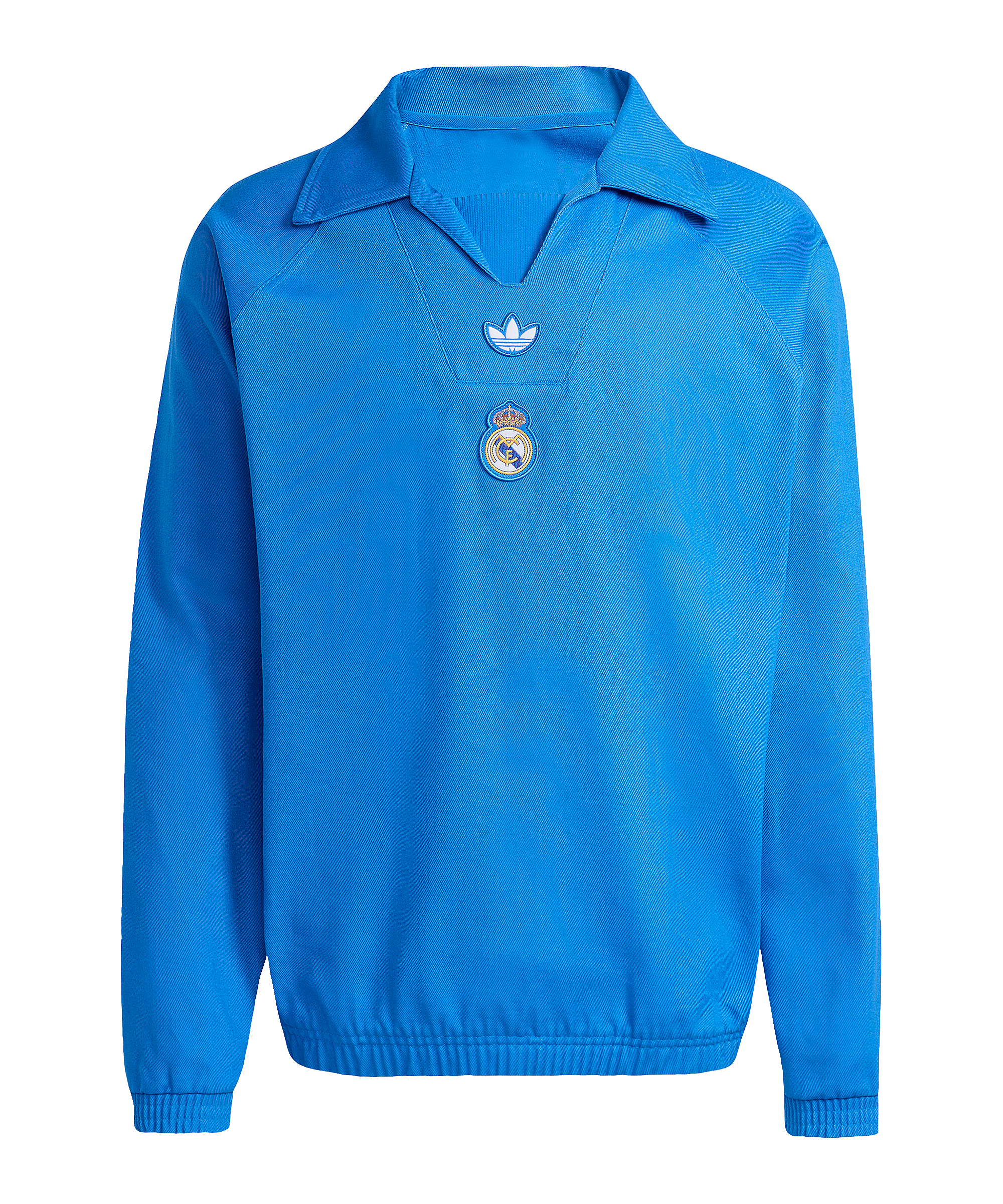 adidas Real Madrid Icon Drill Sweatshirt Blau - blau