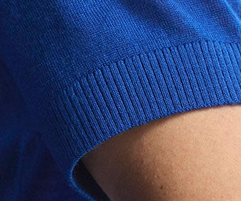 clean large ribbed cuffs