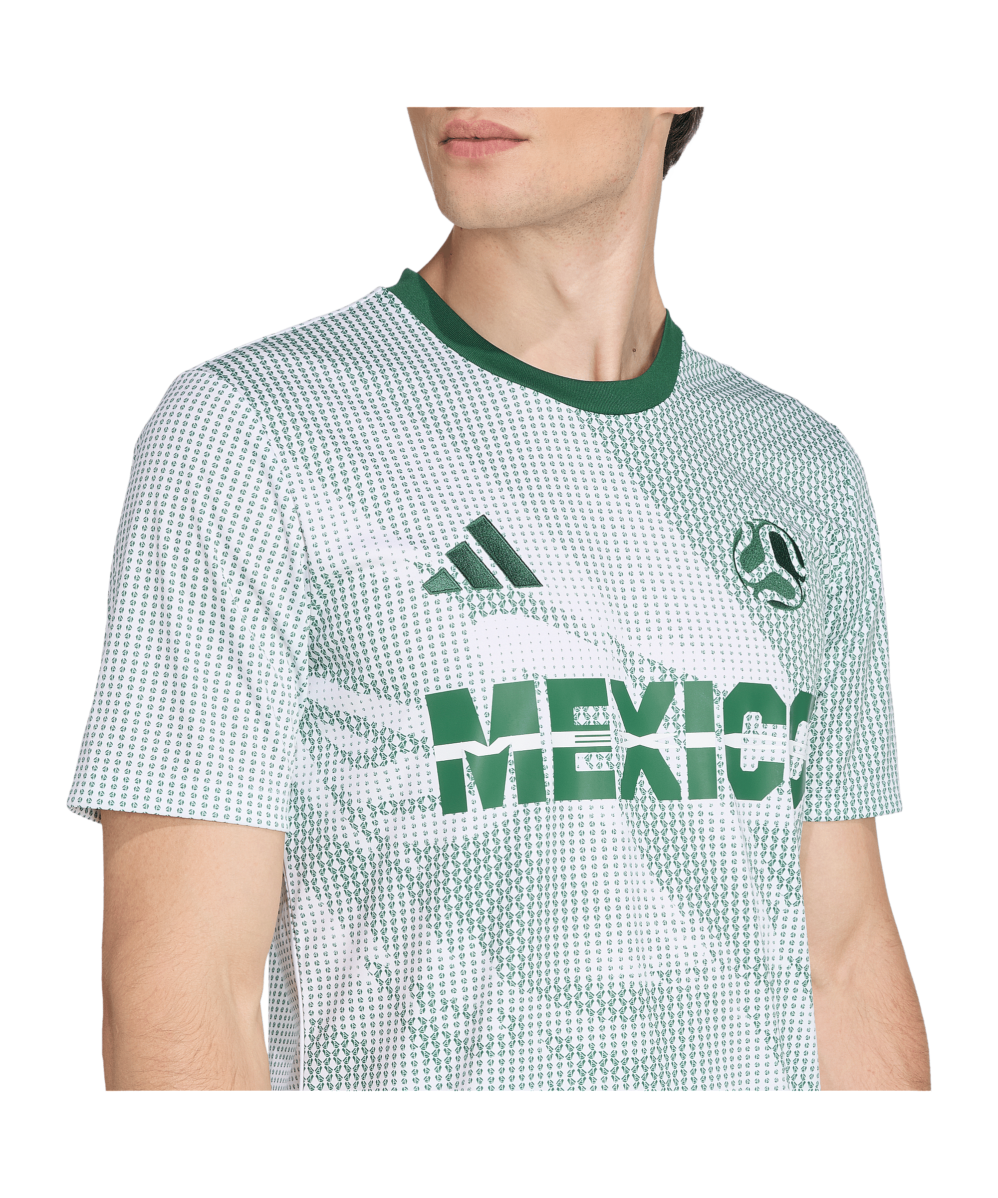 adidas Mexico Trikot Weiß - weiss
